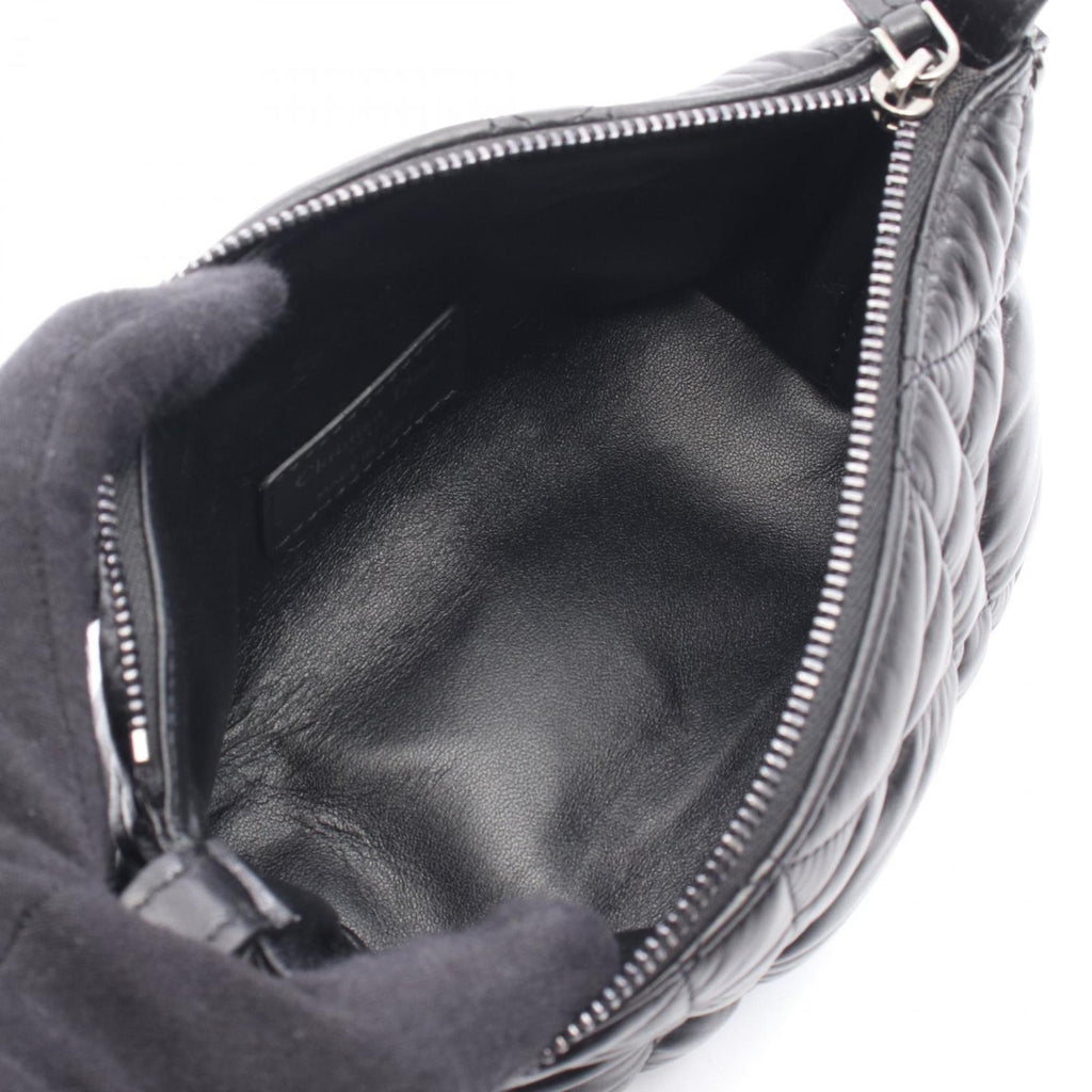 Christian Dior Black Leather Handbag Style 12