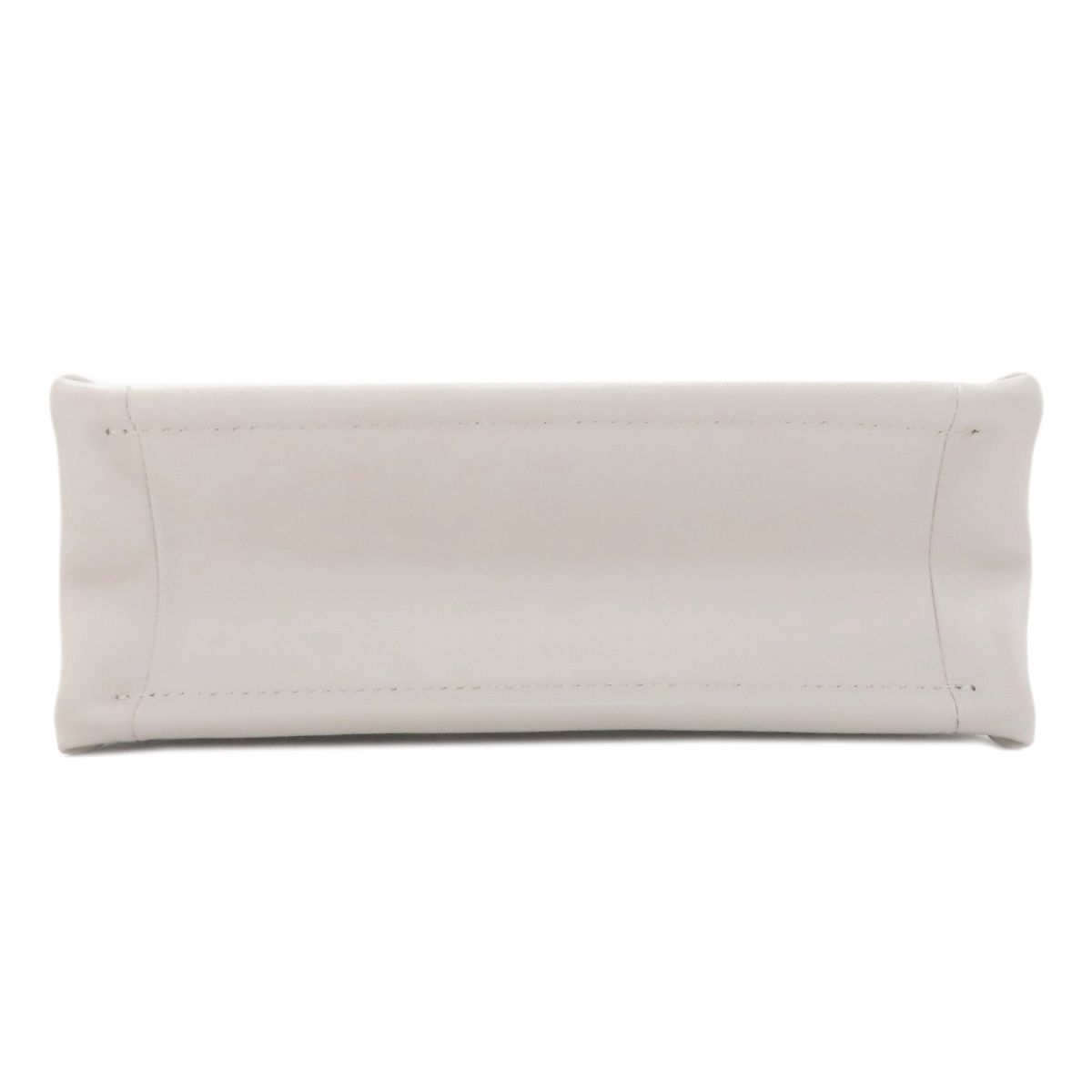 Dior Book Tote Mini Macro Cannage 2-Way Handbag White Gray