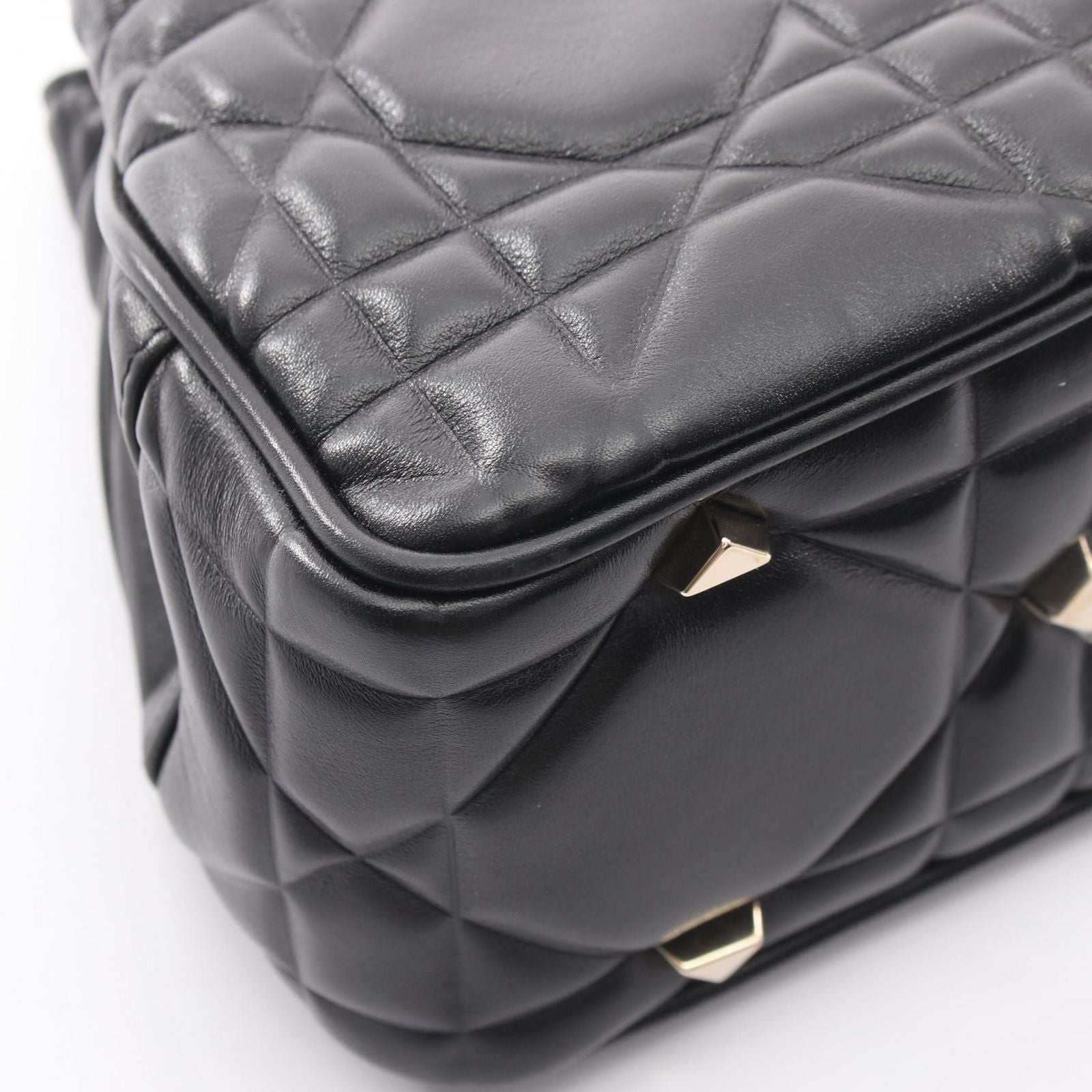 Dior Handbag 95.22 Small 2-Way Black Leather