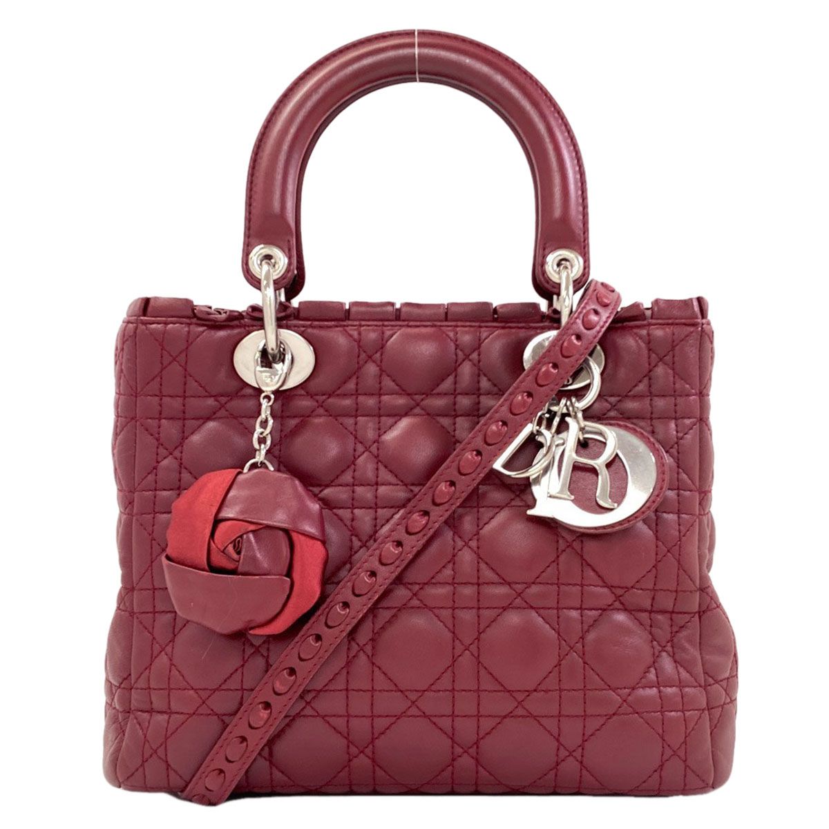 Dior Lady 2-Way Handbag Calf