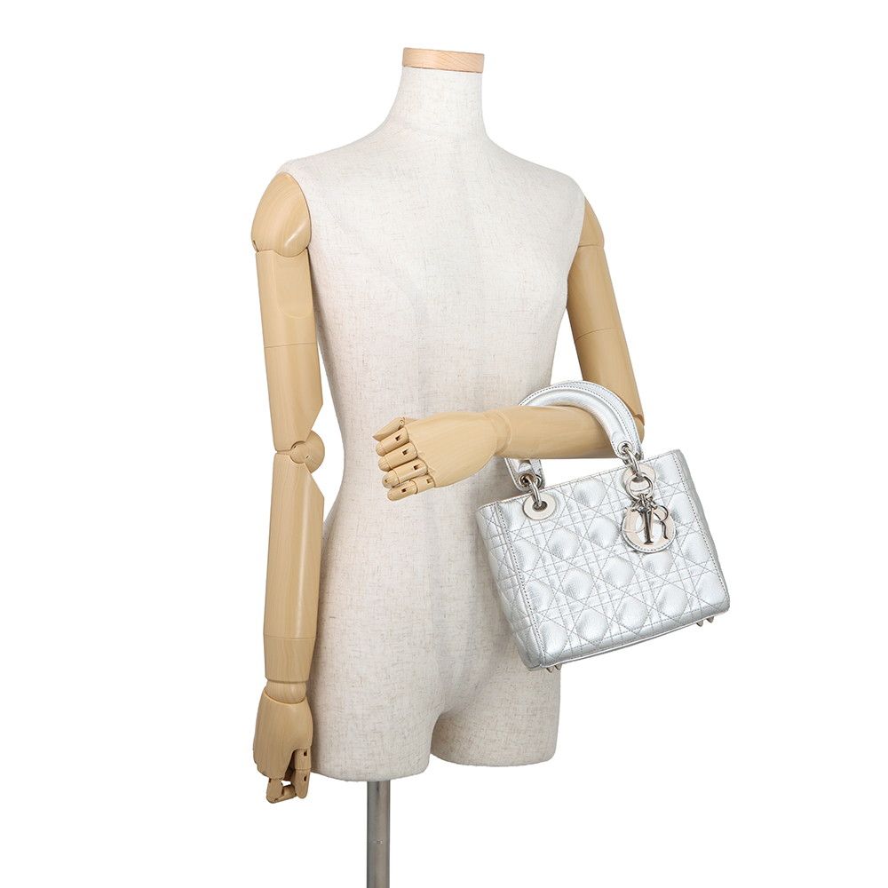 Dior Handbag Cannage My Abc Lady Dior Small 2-Way