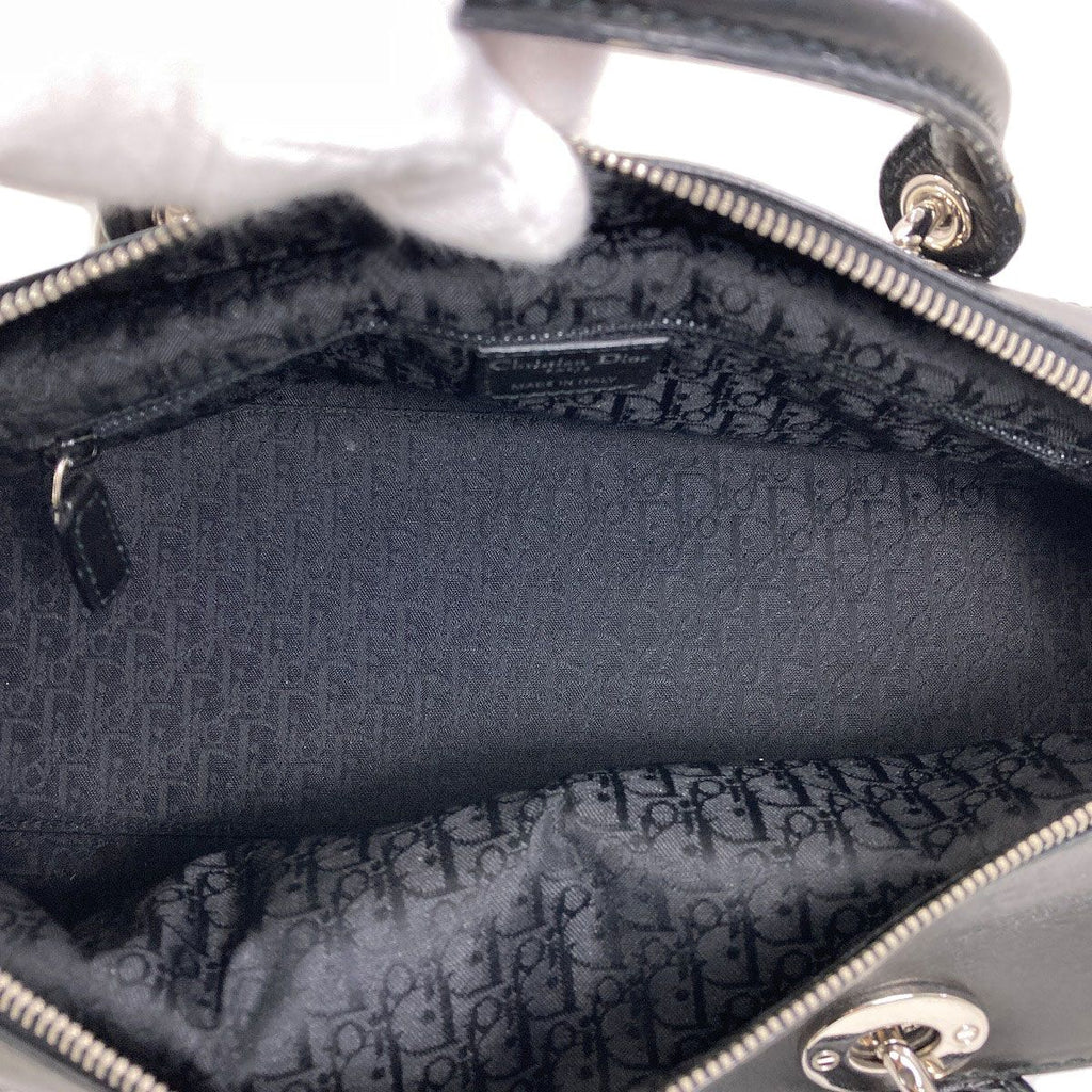 Dior Cannage Handbag Lambskin