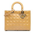Dior Lady Dior Leather Handbag