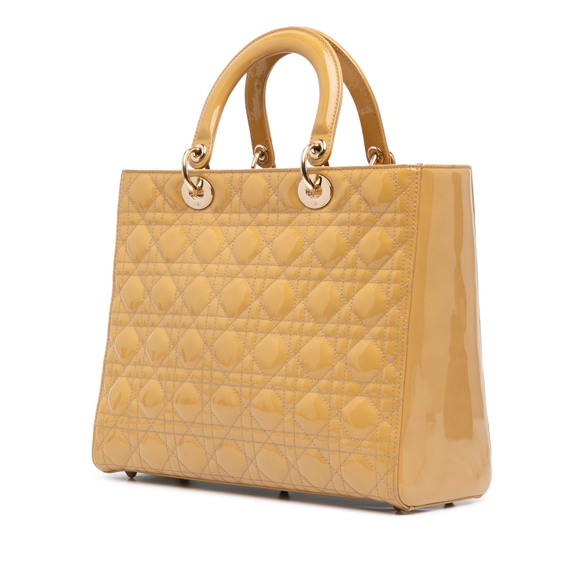 Dior Lady Dior Leather Handbag