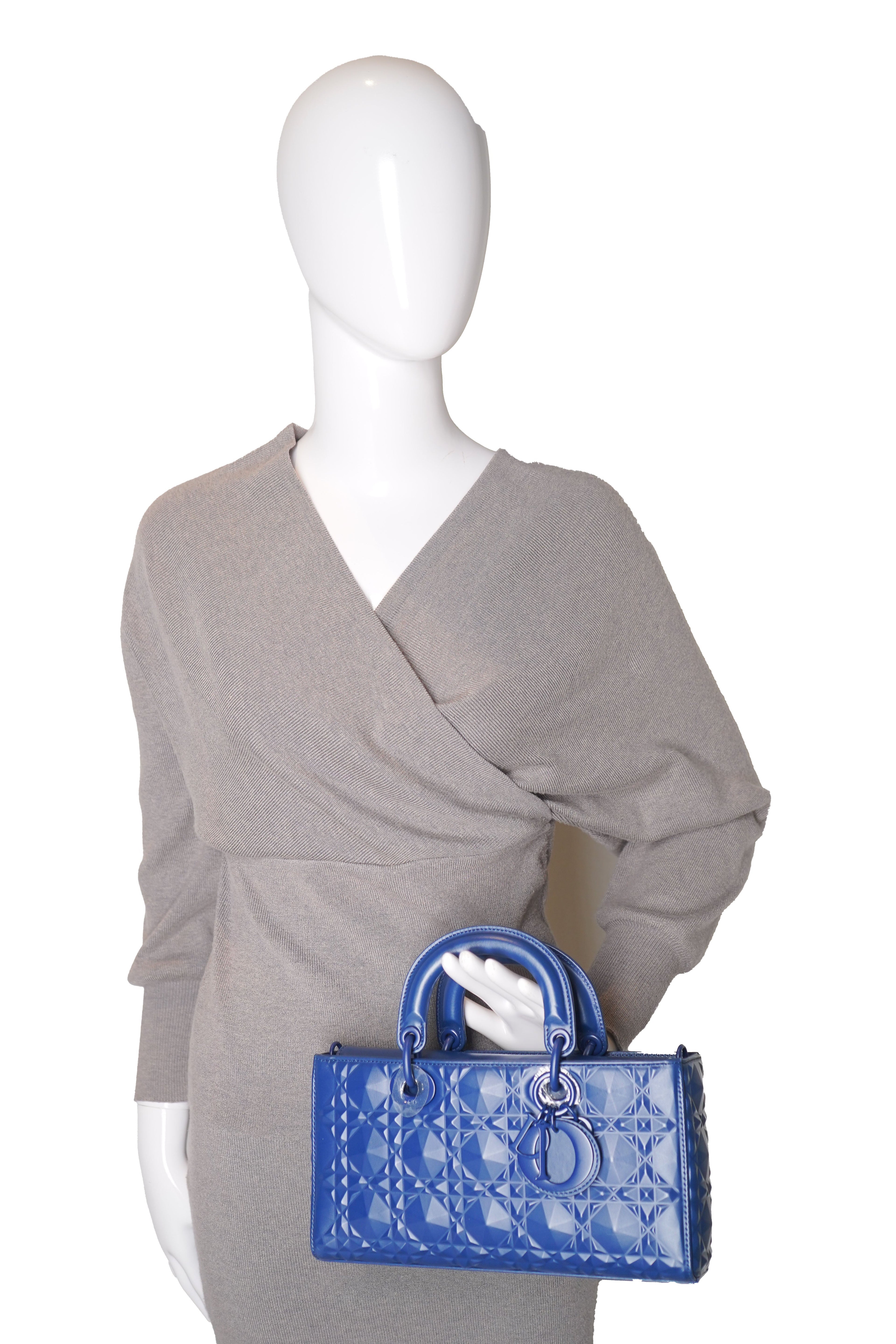 Dior - Medium Diamond Cannage Lady D-Joy