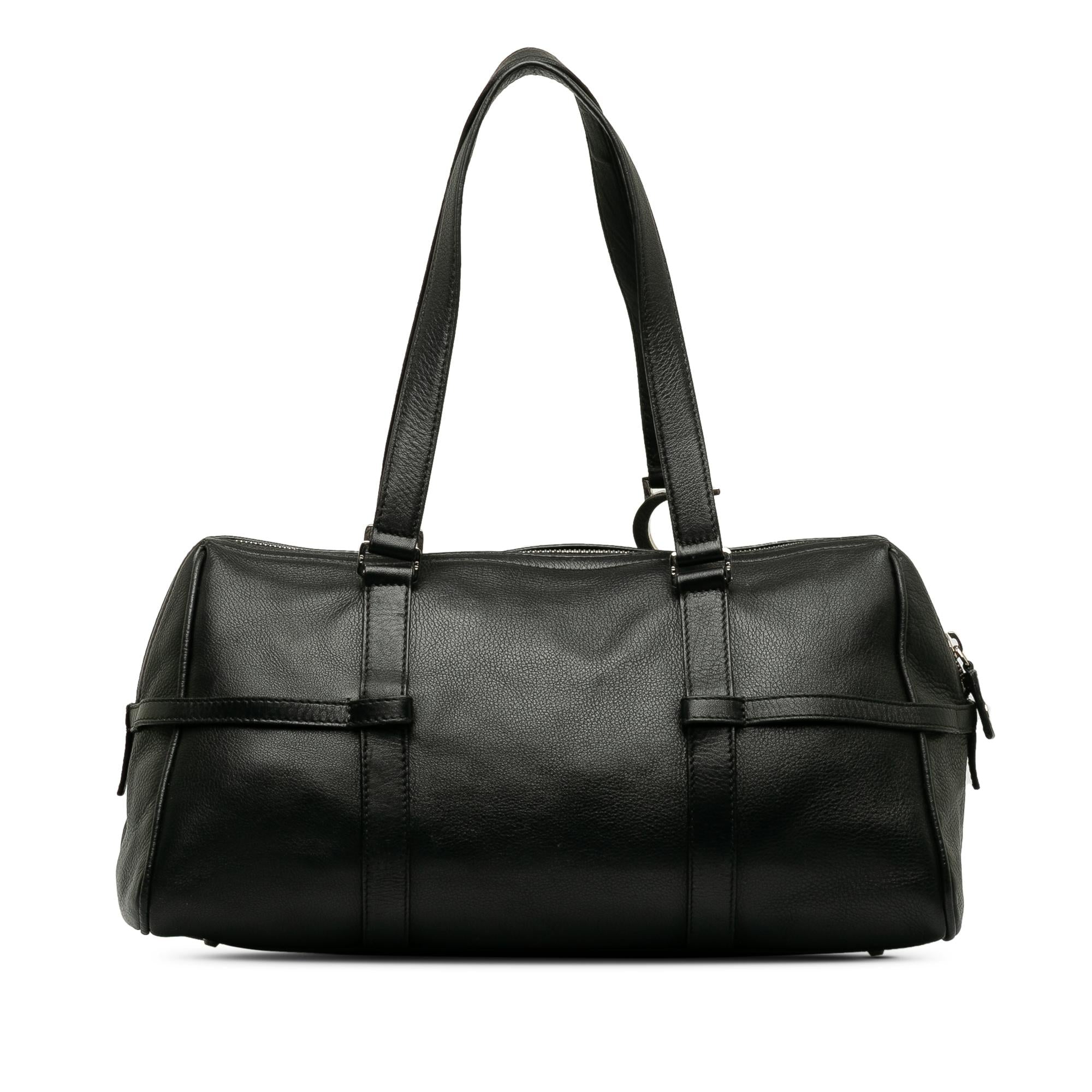 Dior Leather Logo Charms Handbag (SHG-fL9Dpl)