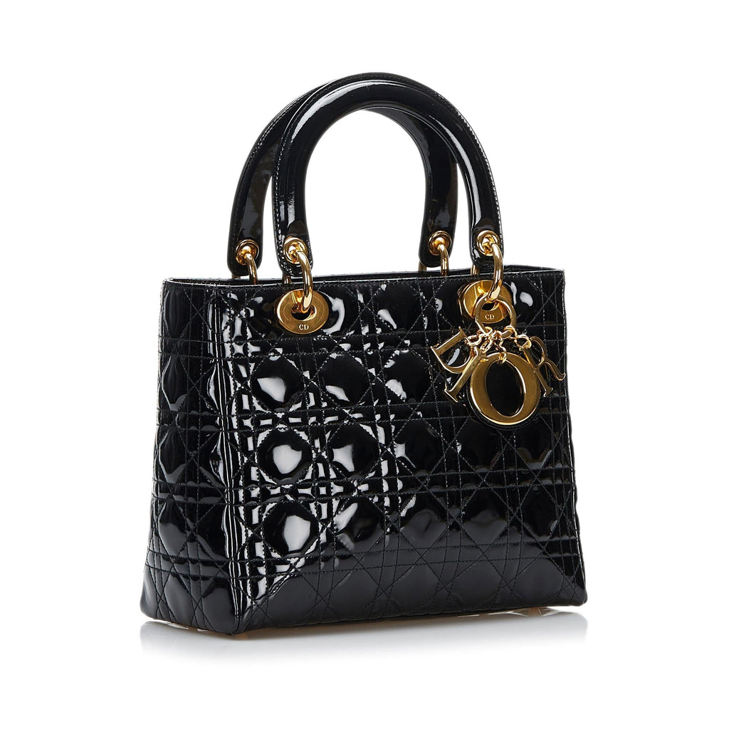 Dior Lady Dior Leather Mini Handbag