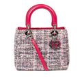 Dior Medium Tweed Dior Satchel (SHG-8yJnUk)