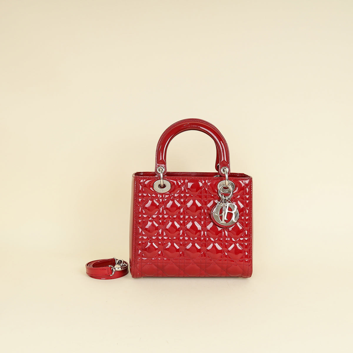Dior Lady Dior Leather Handbag Style 84