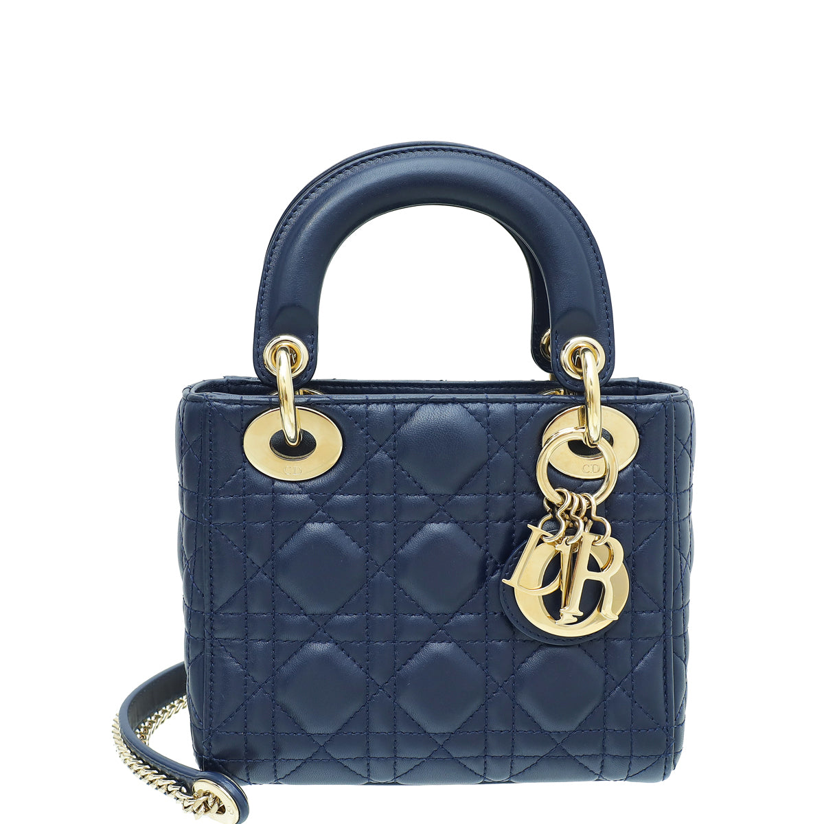 Dior Lady Dior Leather Handbag Style 30