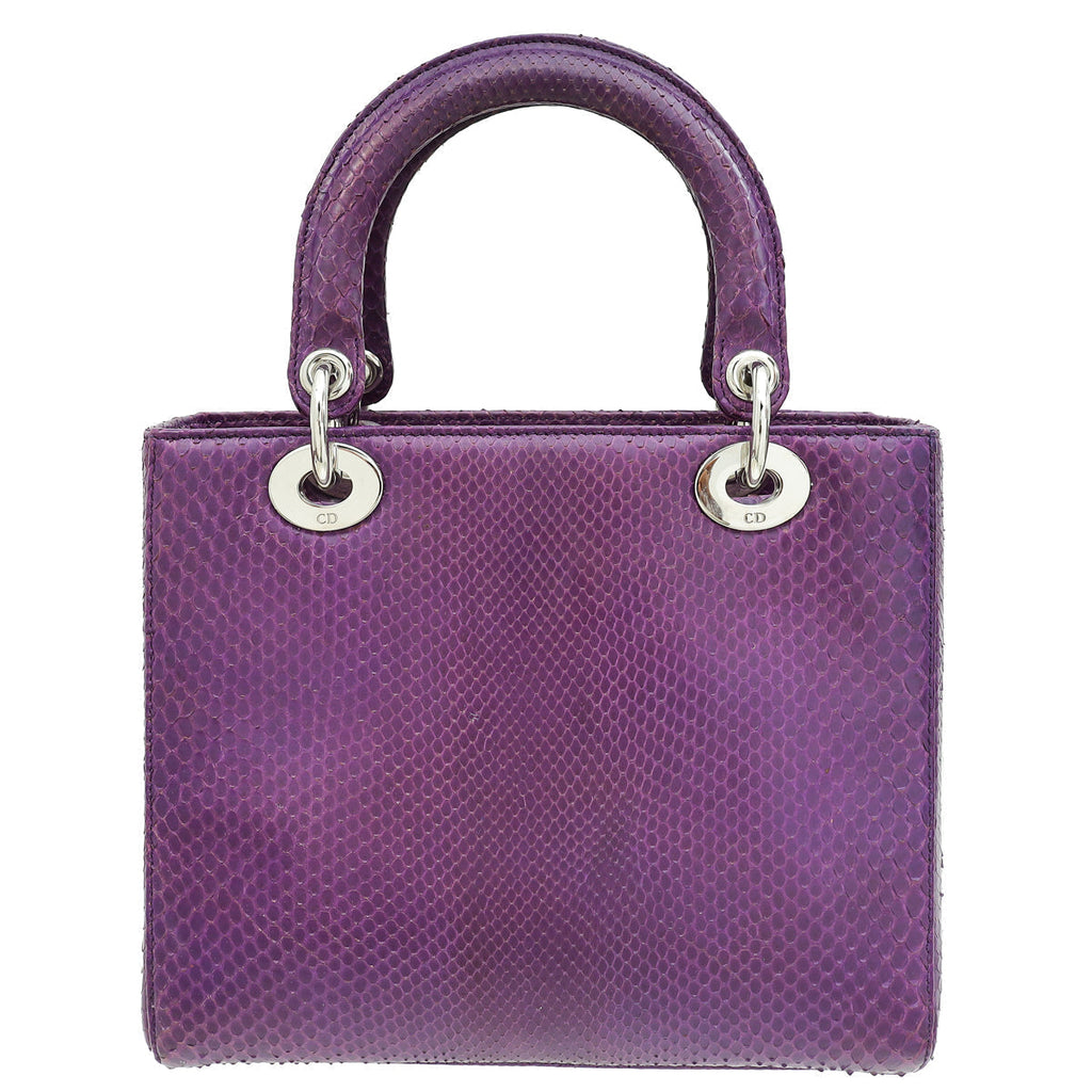 Dior Lady Dior Leather Handbag Style 99