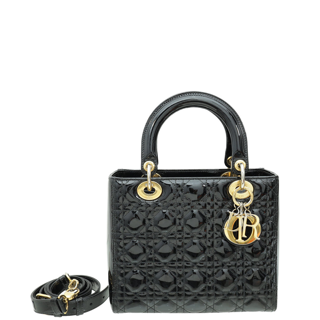 Dior Lady Dior Leather Handbag Style 45