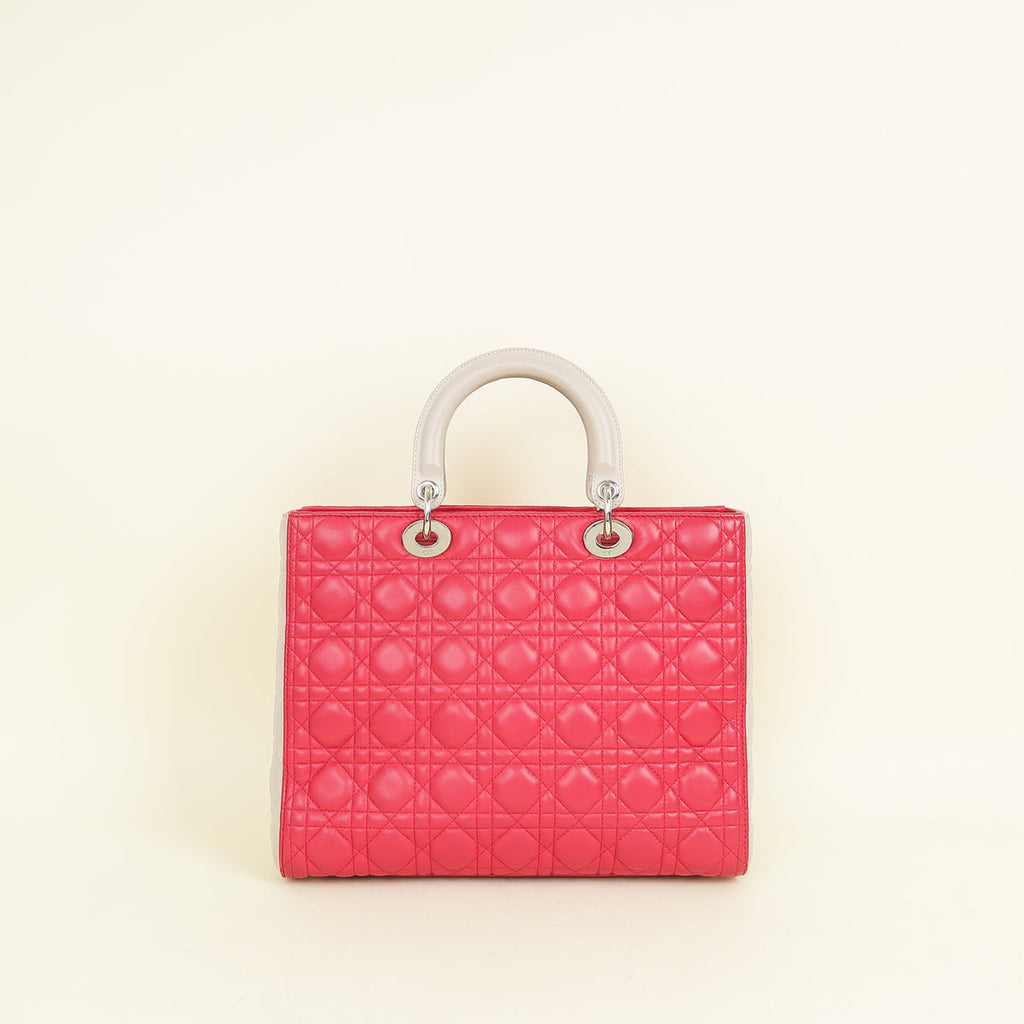 Dior Lady Dior Leather Handbag Style 109