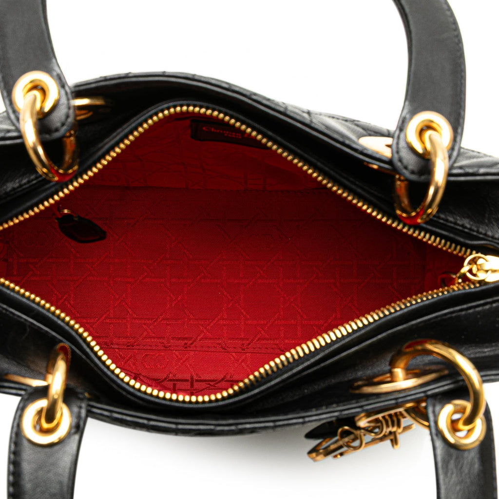 Dior Lady Dior Quilted Leather Handbag