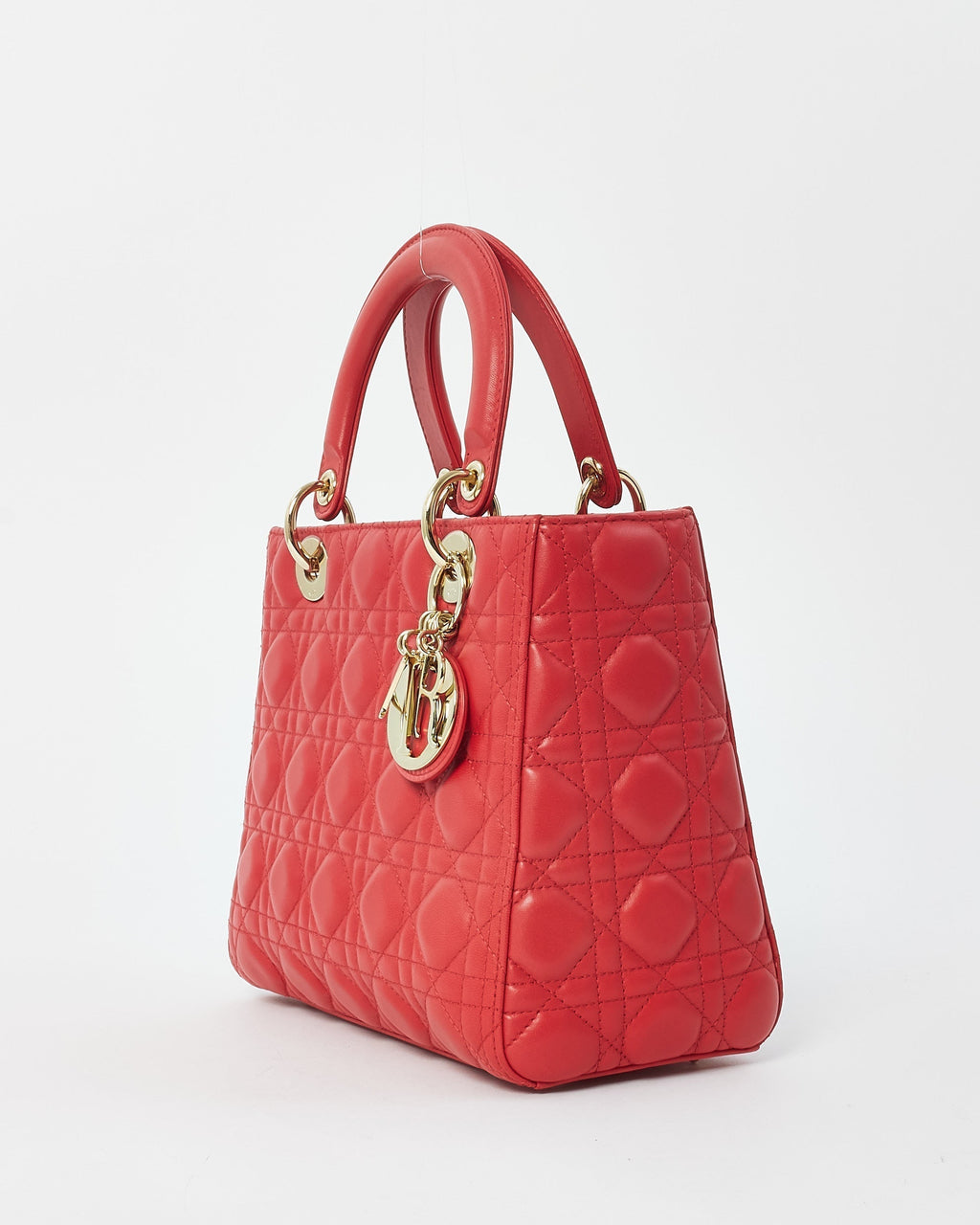 Dior Lady Dior Leather Handbag