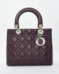 Dior Lady Dior Leather Handbag