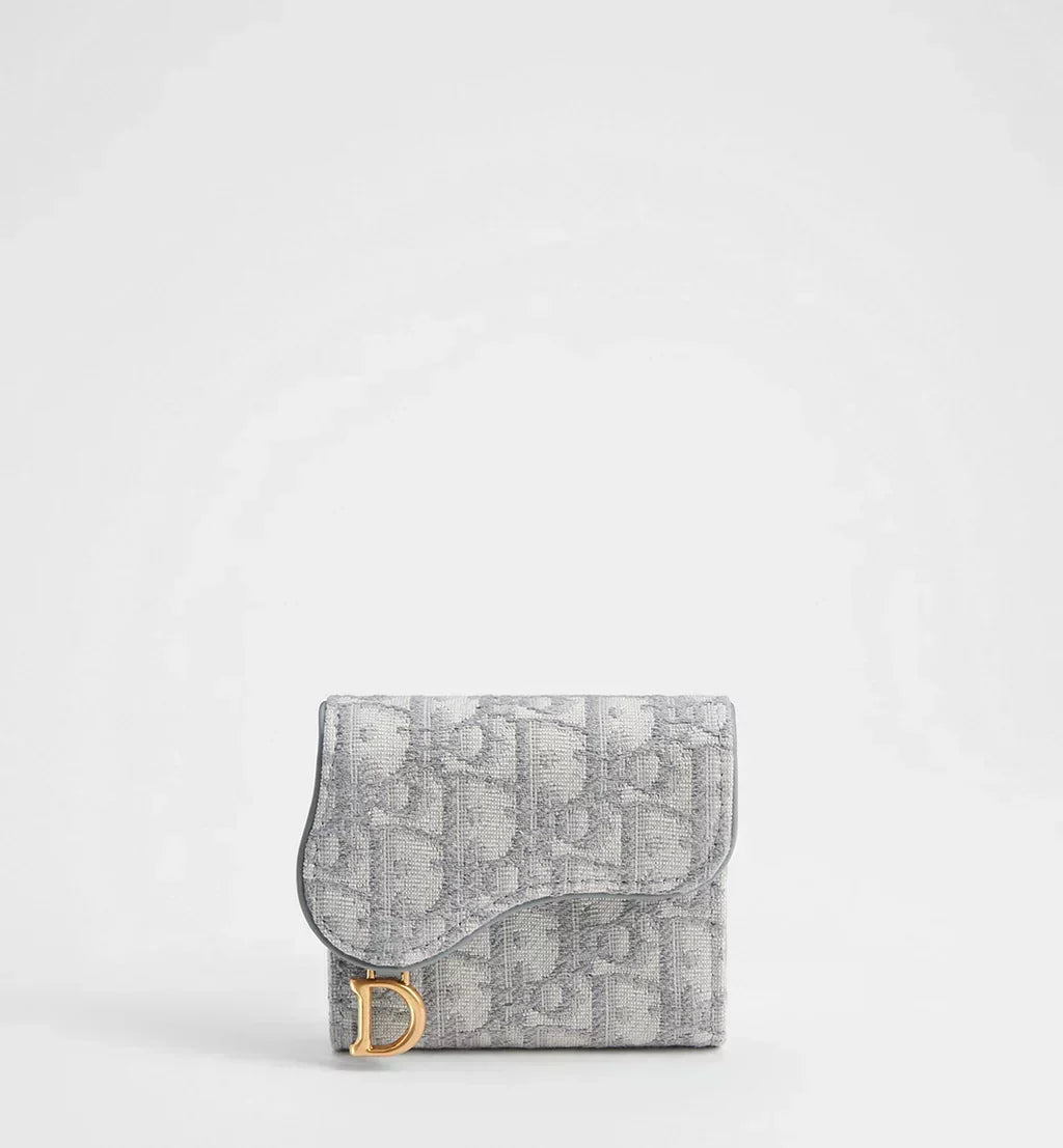DIOR Saddle Lotus Wallet