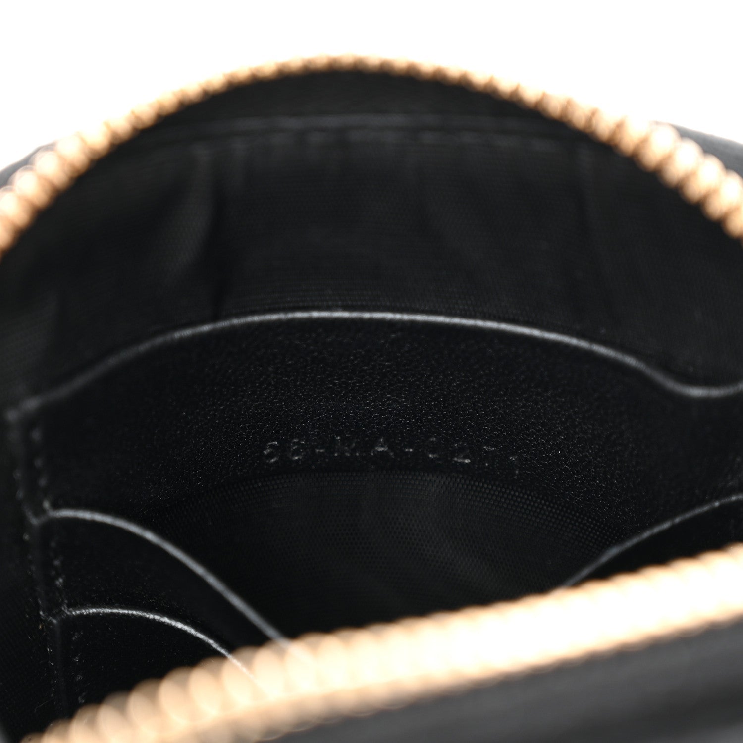 Lambskin Cannage Lady Dior Phone Holder Black