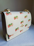 Coach Klare Crossbody With Strawberry Print